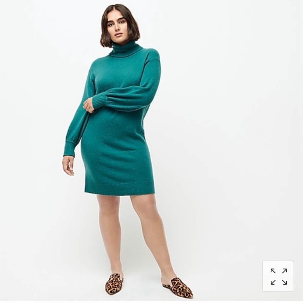NWT J Crew Turtleneck Sweater Dress Size XS